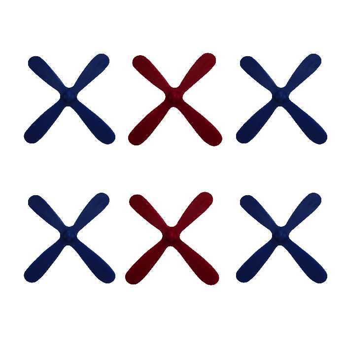 ملخ کواد کوپتر مدل A50 بسته 6 عددی