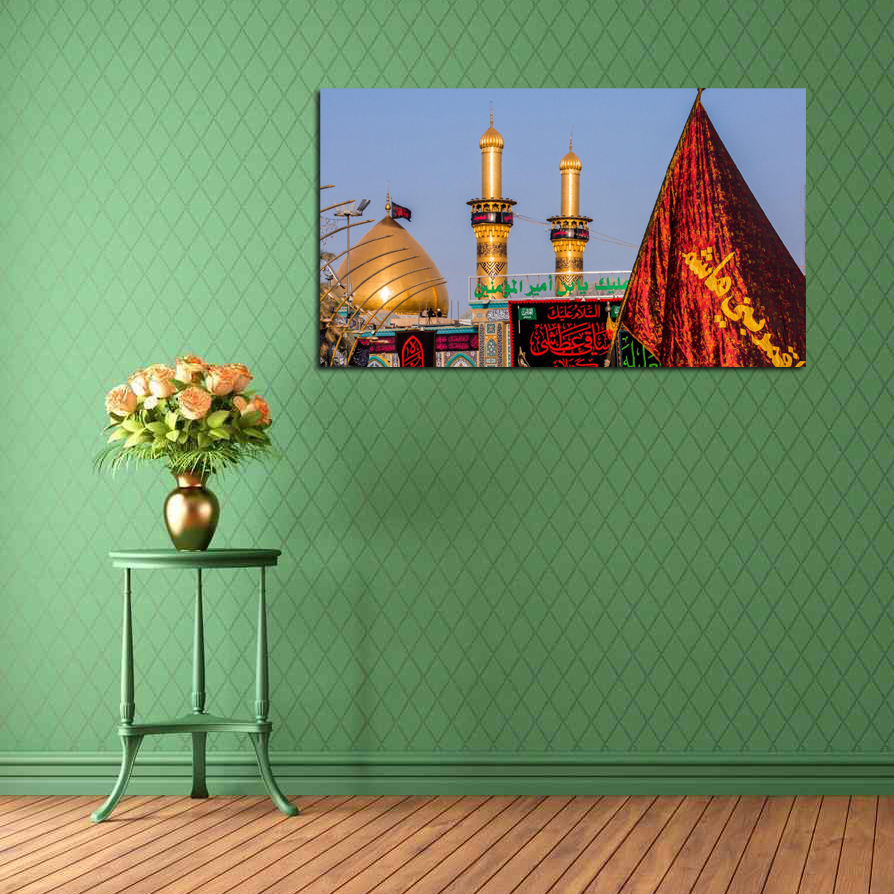 تابلو شاسی مدل حرم قمر بنی هاشم کد 9