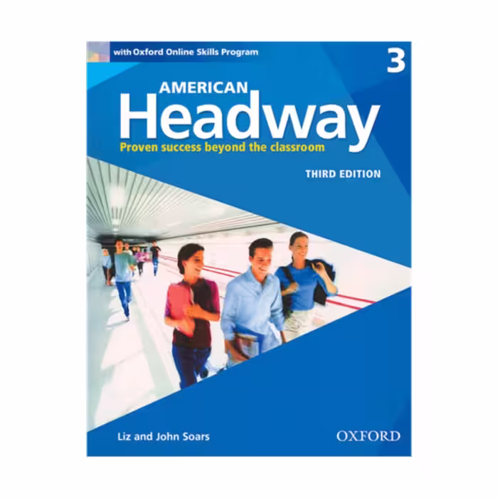 کتاب American Headway 3rd 3 اثر Liz and John Soars انتشارات آکسفورد 