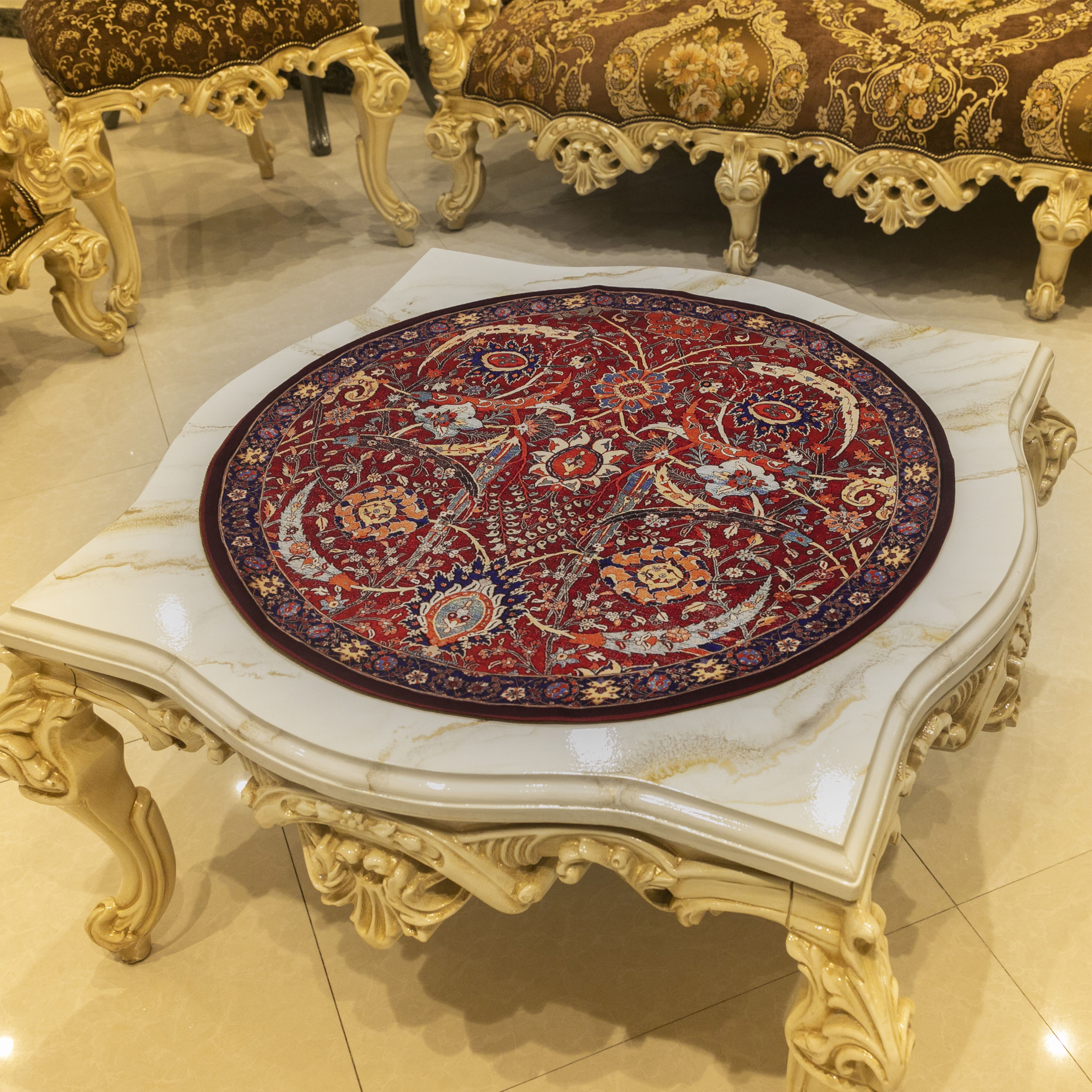 رومیزی طرح کلارک کد KN-CClar42133