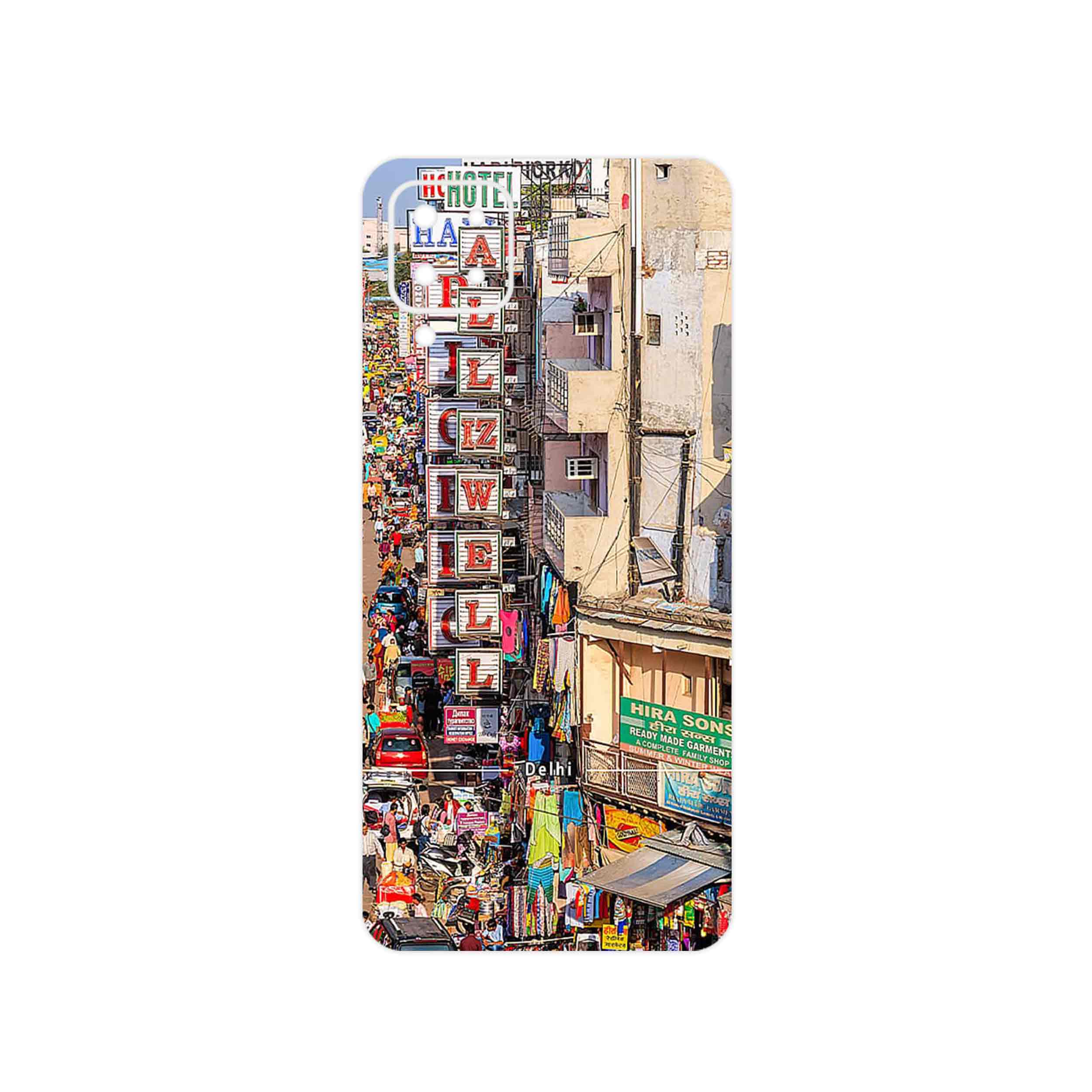 برچسب پوششی ماهوت مدل City of Delhi مناسب برای گوشی موبایل سامسونگ Galaxy F12