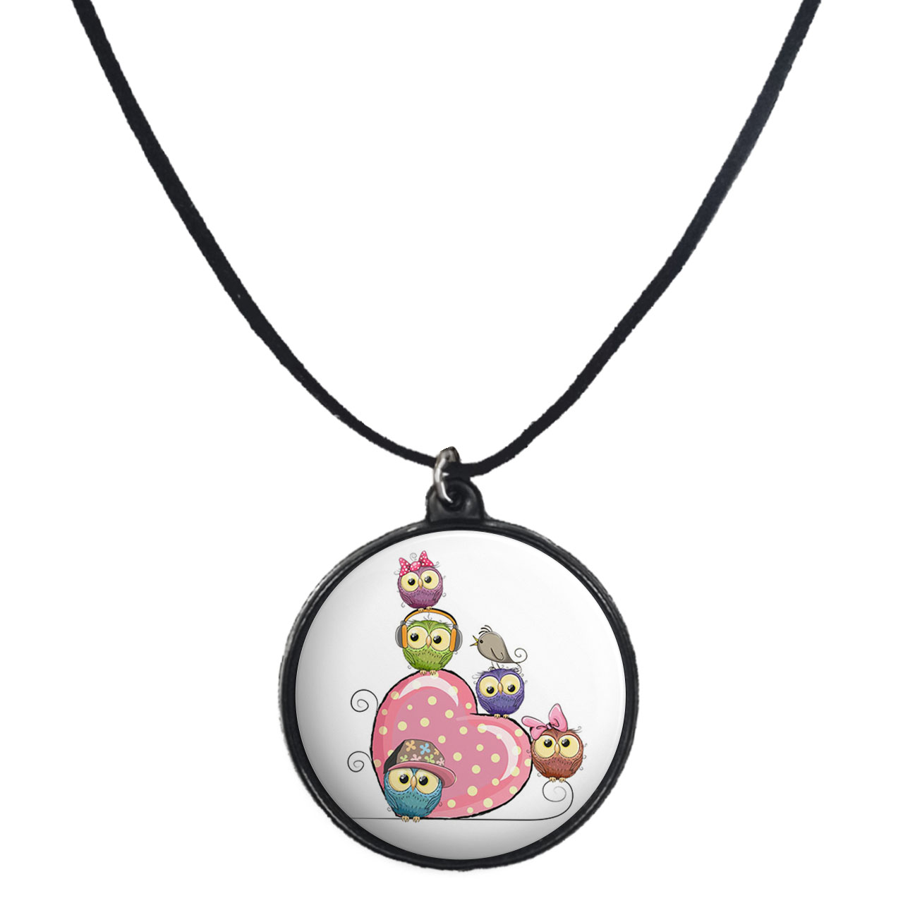 گردنبند پرمانه طرح cute کد pmb.26695مدل دو طرفه