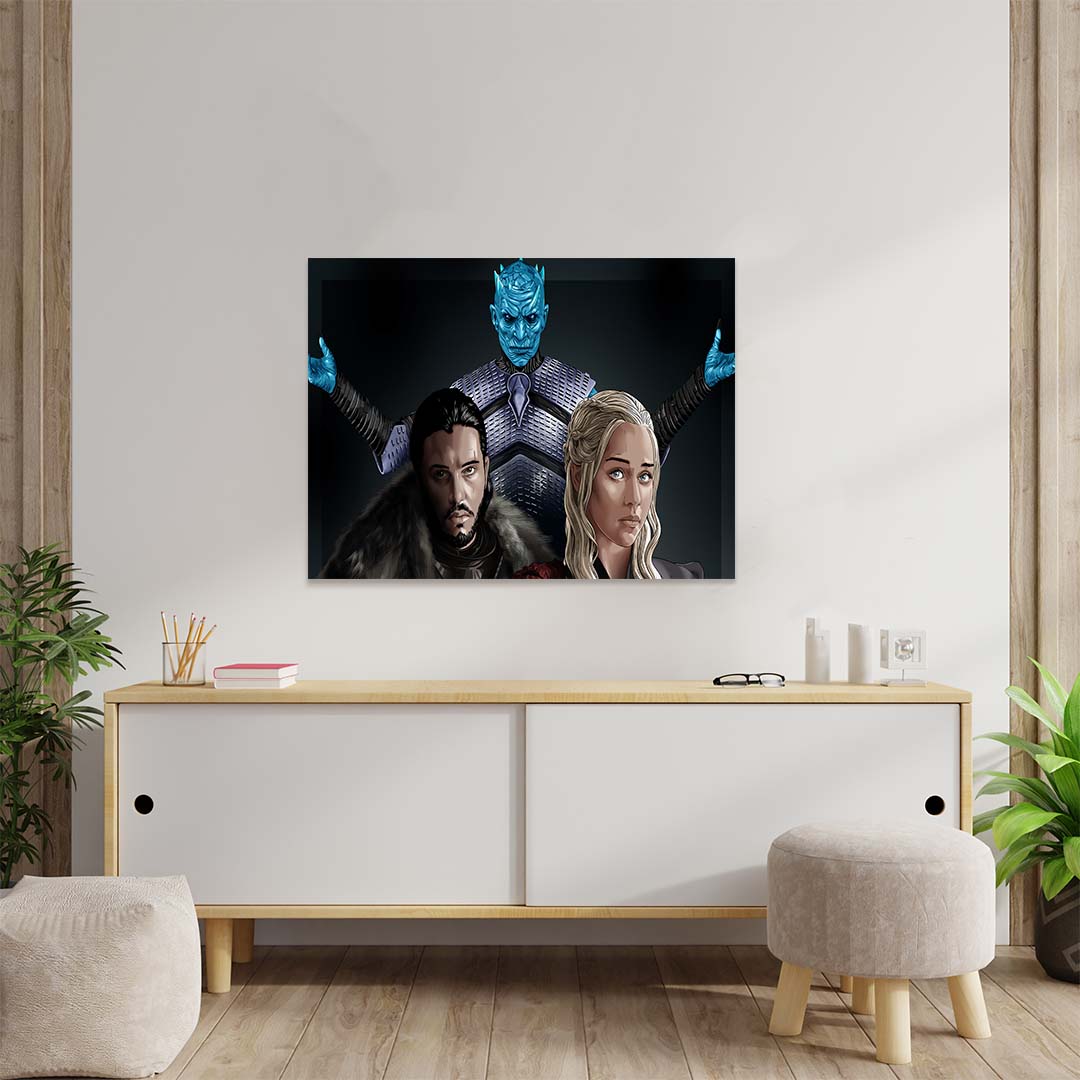 تابلو شاسی مدل game of thrones کد S-12025