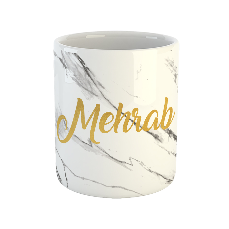 ماگ طرح مرمر مدل مهراب