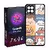 کاور گارد ایکس طرح دخترانه مدل Glass10513 مناسب برای گوشی موبایل سامسونگ Galaxy A22 4G