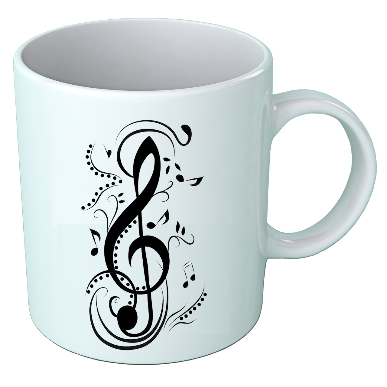 ماگ طرح نت موسیقی مدل B370