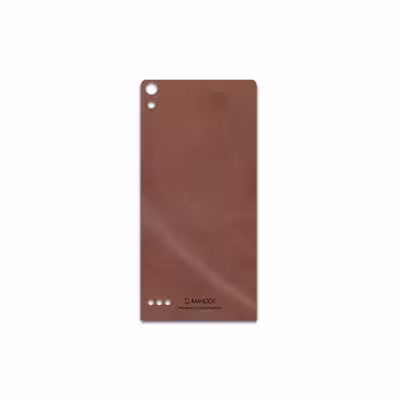 برچسب پوششی ماهوت مدل Matte-Natural-Leather مناسب برای گوشی موبایل هوآوی Ascend P6