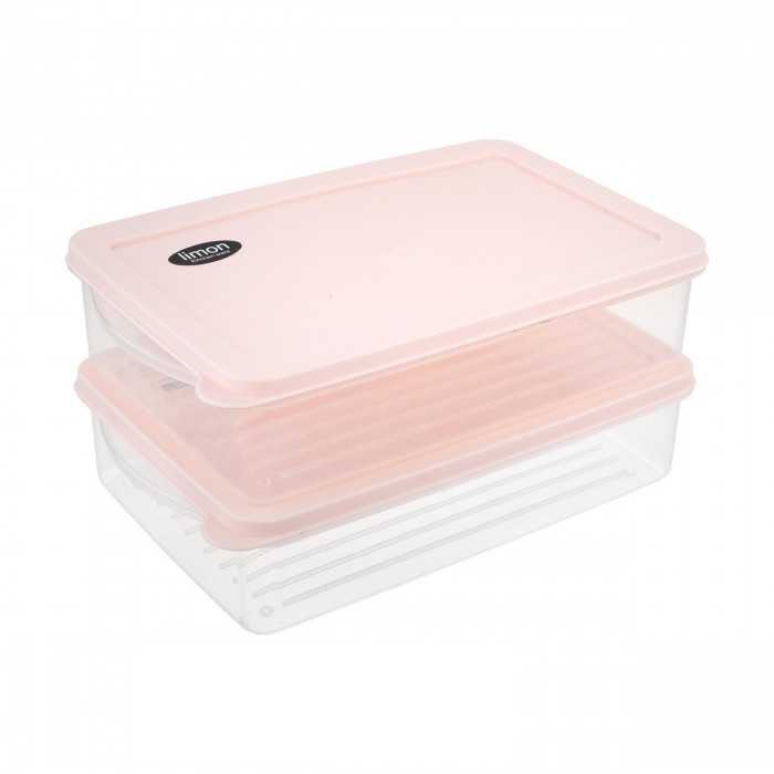 ظرف نگهدارنده لیمون مدل نسترن کد LP150 بسته 2 عددی