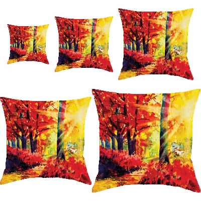 کوسن رنس کد S5-10116 مجموعه 5 عددی کوچک تا بزرگ