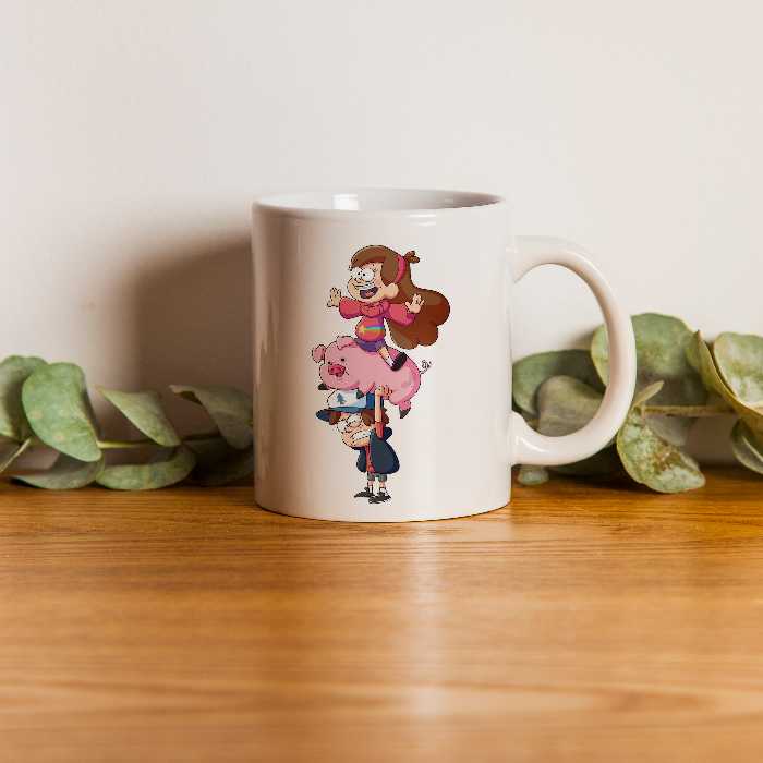 ماگ طرح آبشار جاذبه کد 02