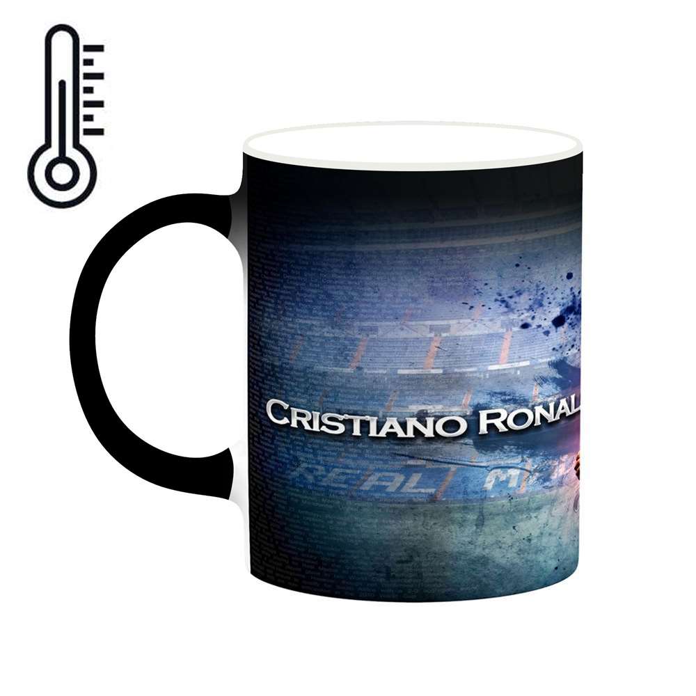 ماگ حرارتی کاکتی طرح کریستیانو رونالدو مدل mgh24864