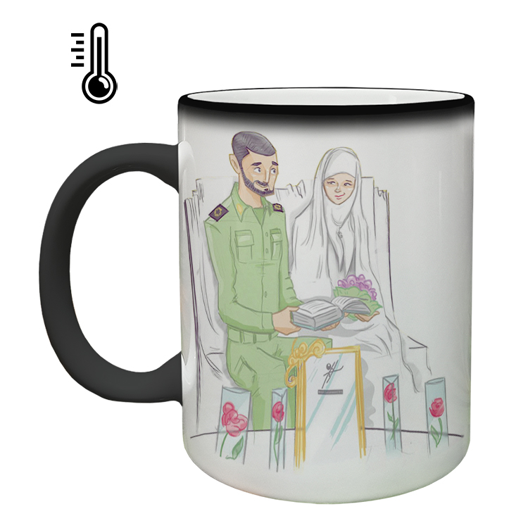 ماگ حرارتی مدل عاشقانه کد 278