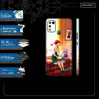 برچسب پوششی ماهوت مدل Watashi No Ashinaga Ojisan-FullSkin مناسب برای گوشی موبایل اینفینیکس Hot 11 Play