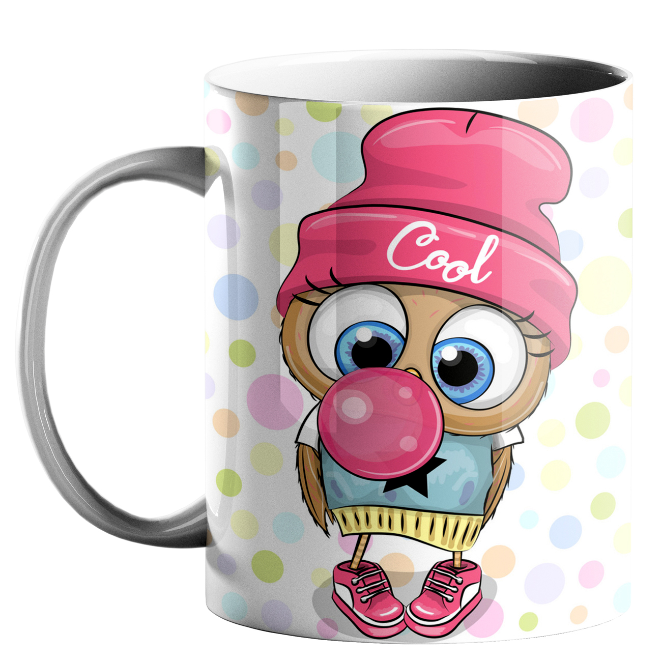 ماگ طرح جغد کد j8