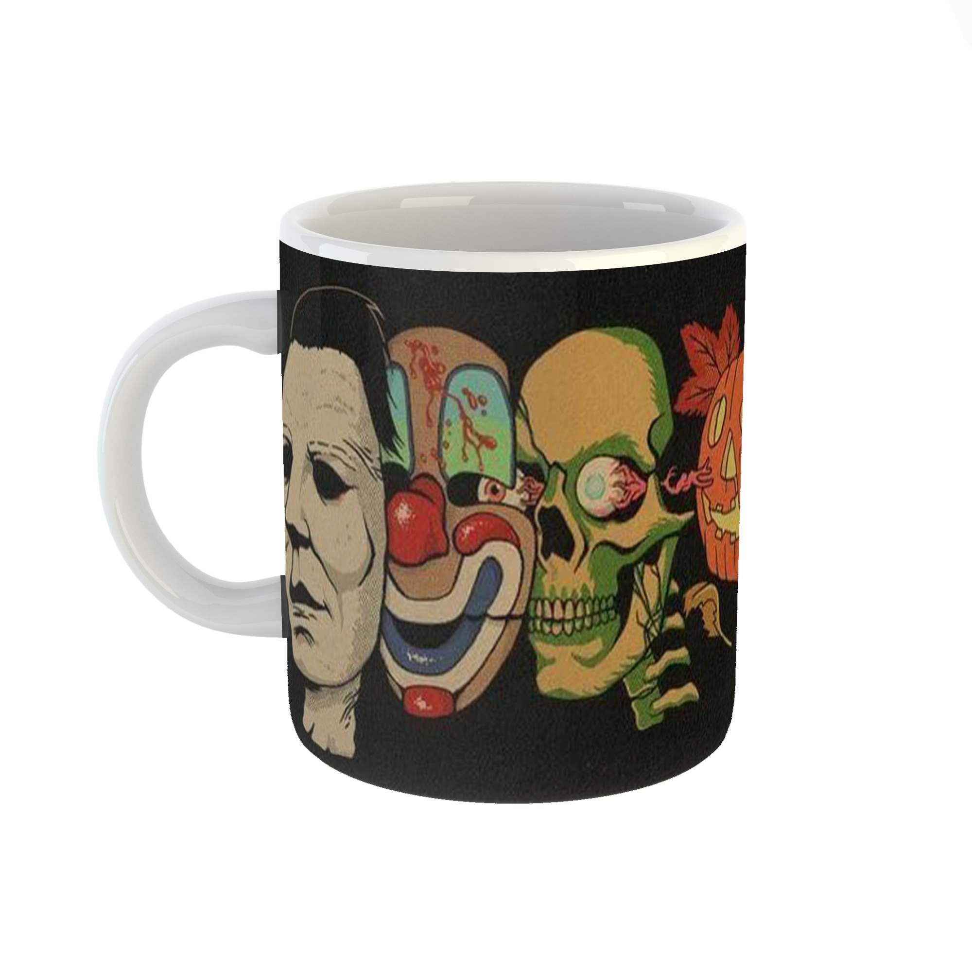 ماگ طرح گرافیکی ترسناک 