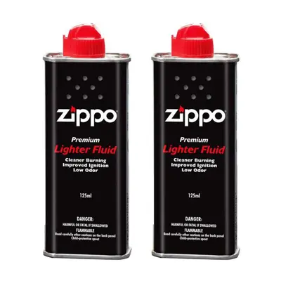 بنزین فندک زیپو مدل 125ML بسته 2 عددی