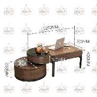 ميز جلومبلی دکورآرای مدل DAJM10