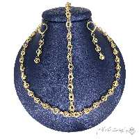 ست کامل گردنبند، دستبند و گوشواره