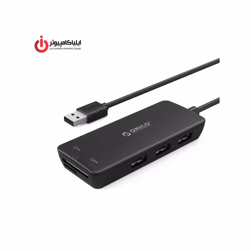 هاب USB 2.0 سه پورت و کارت ریدر اوریکو مدل H3TS-U2