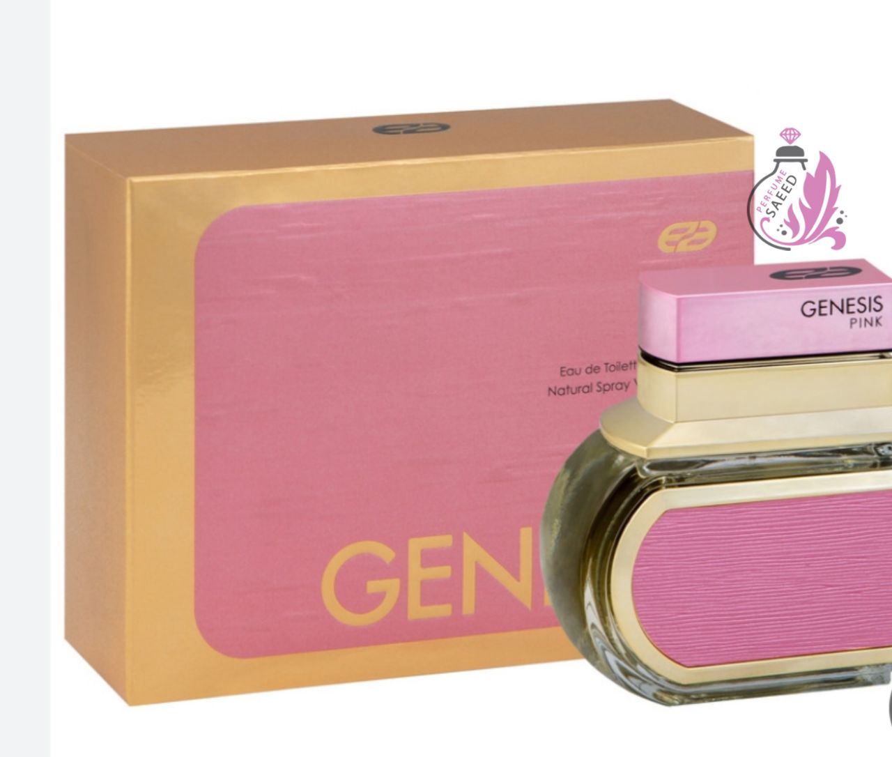 ادکلن جنسیس (امپر عماد)100mlemadaraa genesis rose gold perfume