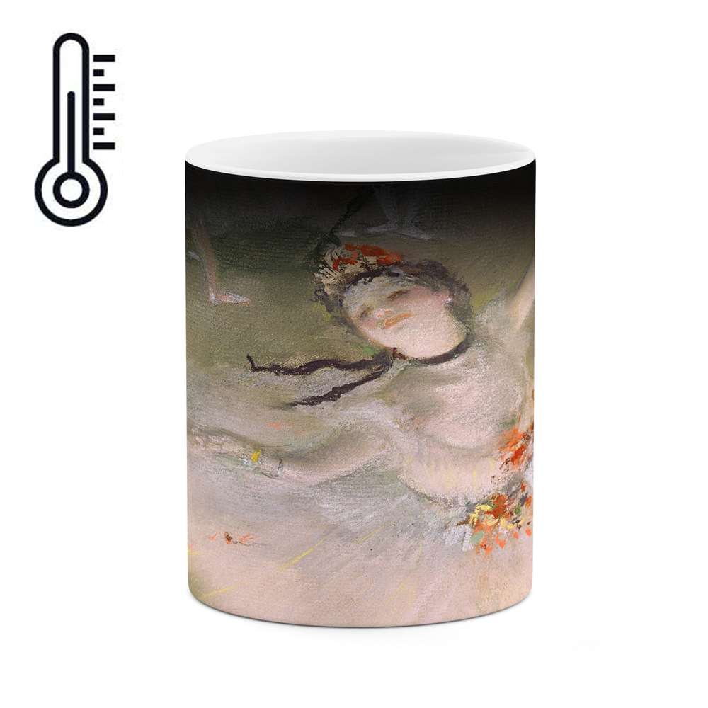 ماگ حرارتی کاکتی طرح نقاشی مدل mgh13667