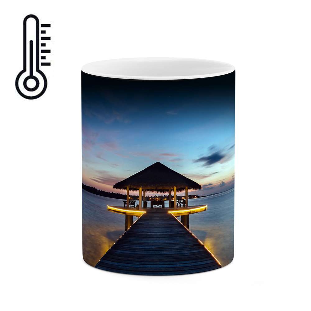 ماگ حرارتی طرح طبیعت و حیات وحش زیبا  مدل mgph14894