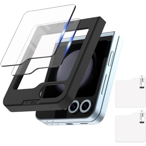 فروش ویژه  گلس شیشه ای گوشی آراری مدل حریم خصوصی Core مناسب Galaxy Z Flip 6 پک دو عددی