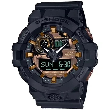 ارسال فوری  ارسال رایگان  گارانتی اصلی شرکتی   ساعت مچی اسپرت جی شاک کاسیو مدل G-SHOCK GA-700RC-1ADR