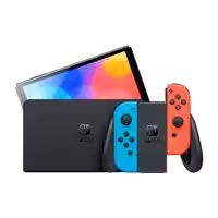 کنسول بازی نینتندو مدل Switch Neon Blue and Neon Red Joy-Con OLED