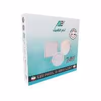 پنل 24 وات آرام الکتریک مدل روکار مربع