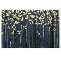 تابلو نقاشی ورق طلا طرح درختان کد 0097