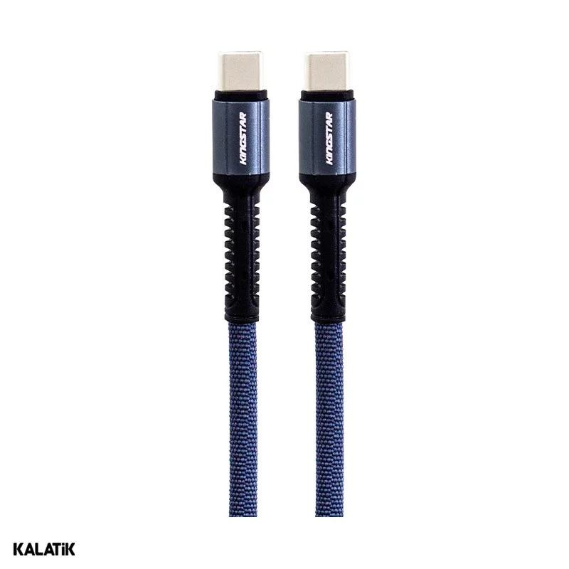 کابل تبدیل USB Type-C به USB Type-C کینگ استار مدل K39PD به طول 1 متر