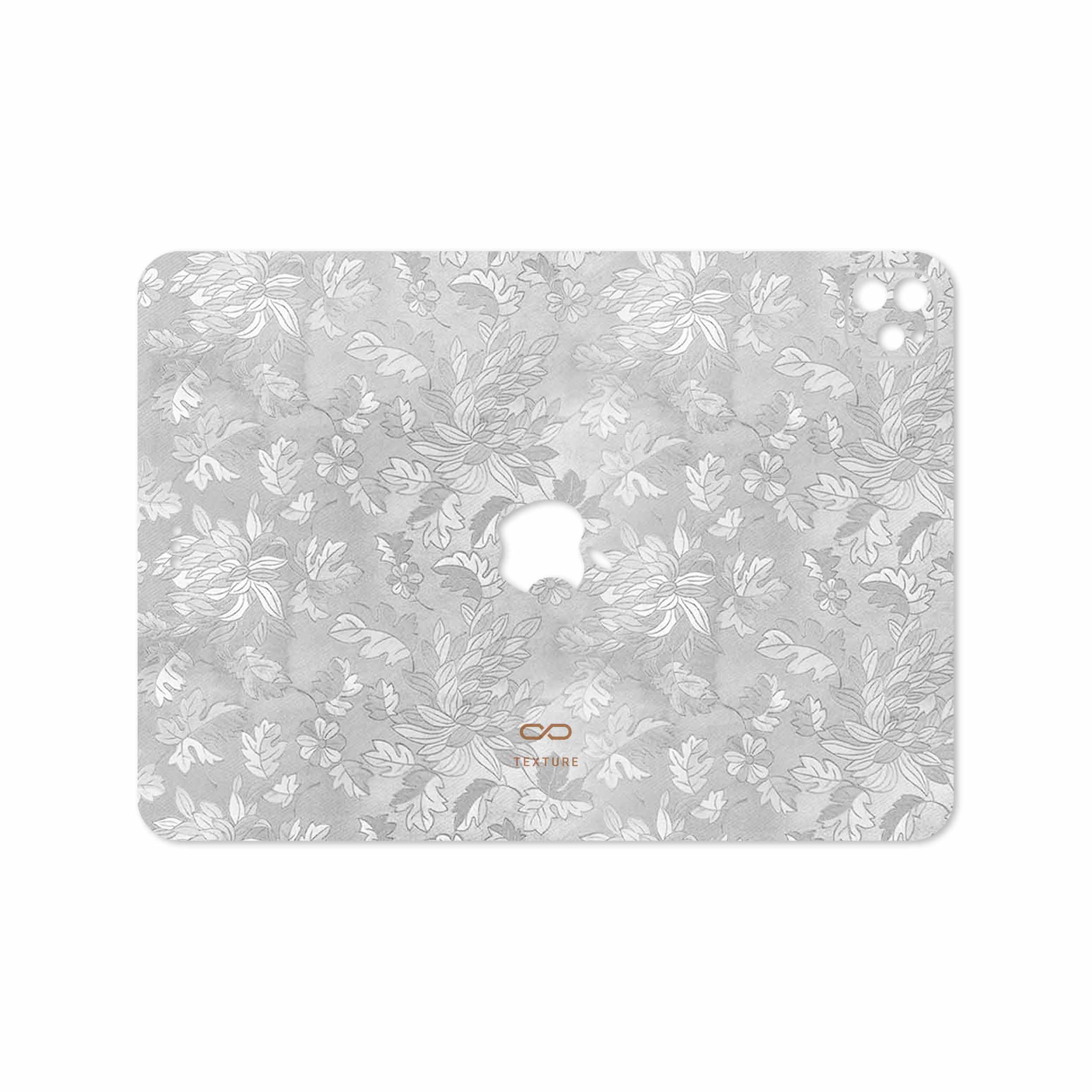 برچسب پوششی ماهوت مدل Silver-Wildflower مناسب برای تبلت اپل iPad Pro 11 (GEN 2) 2020 A2230