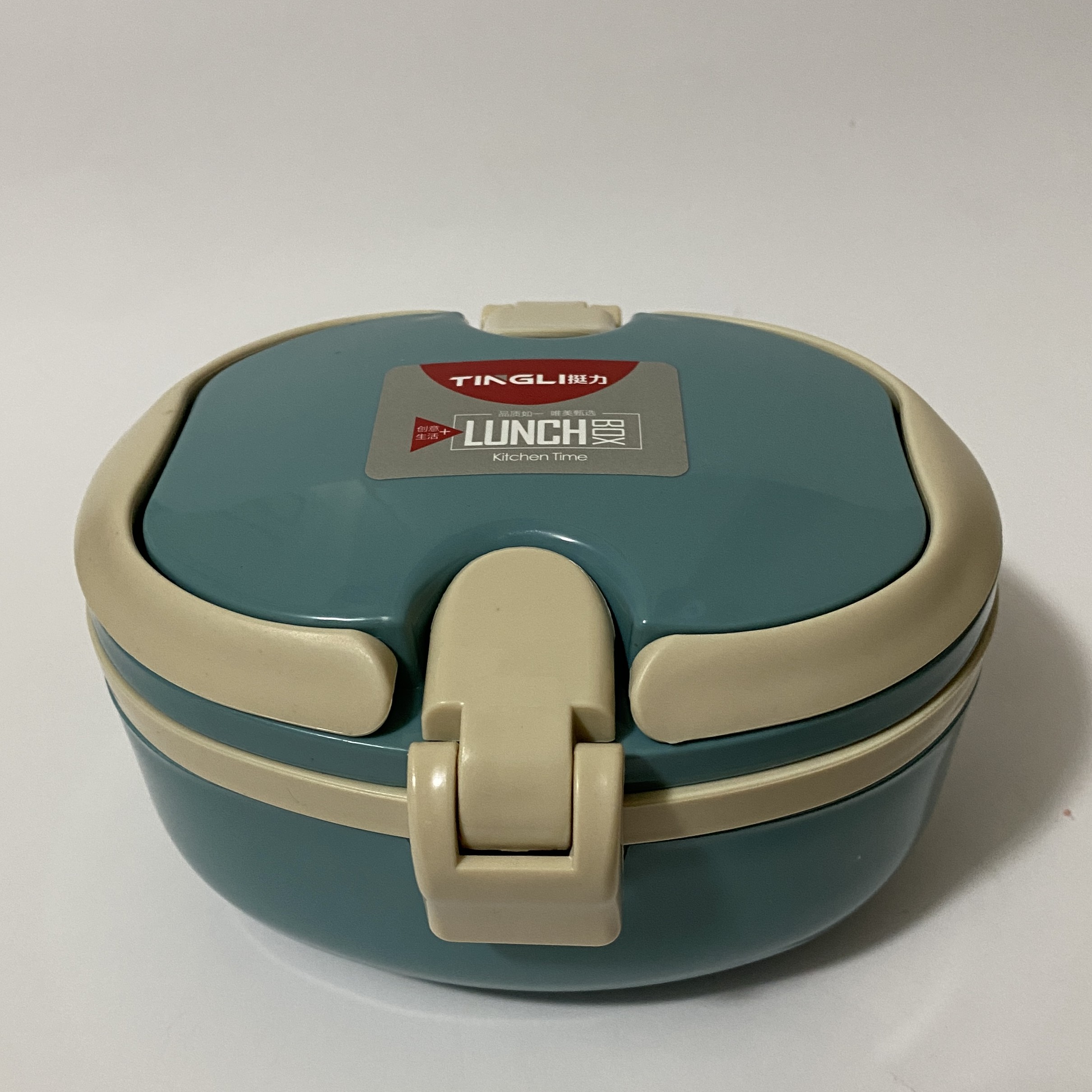 ظرف غذا مدل دو طبقه کد 82800 رنگ آبی،لانچ باکس