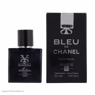 عطر جیبی مردانه شمیاس مدل Blue De Chanel حجم 30 میلی لیتر