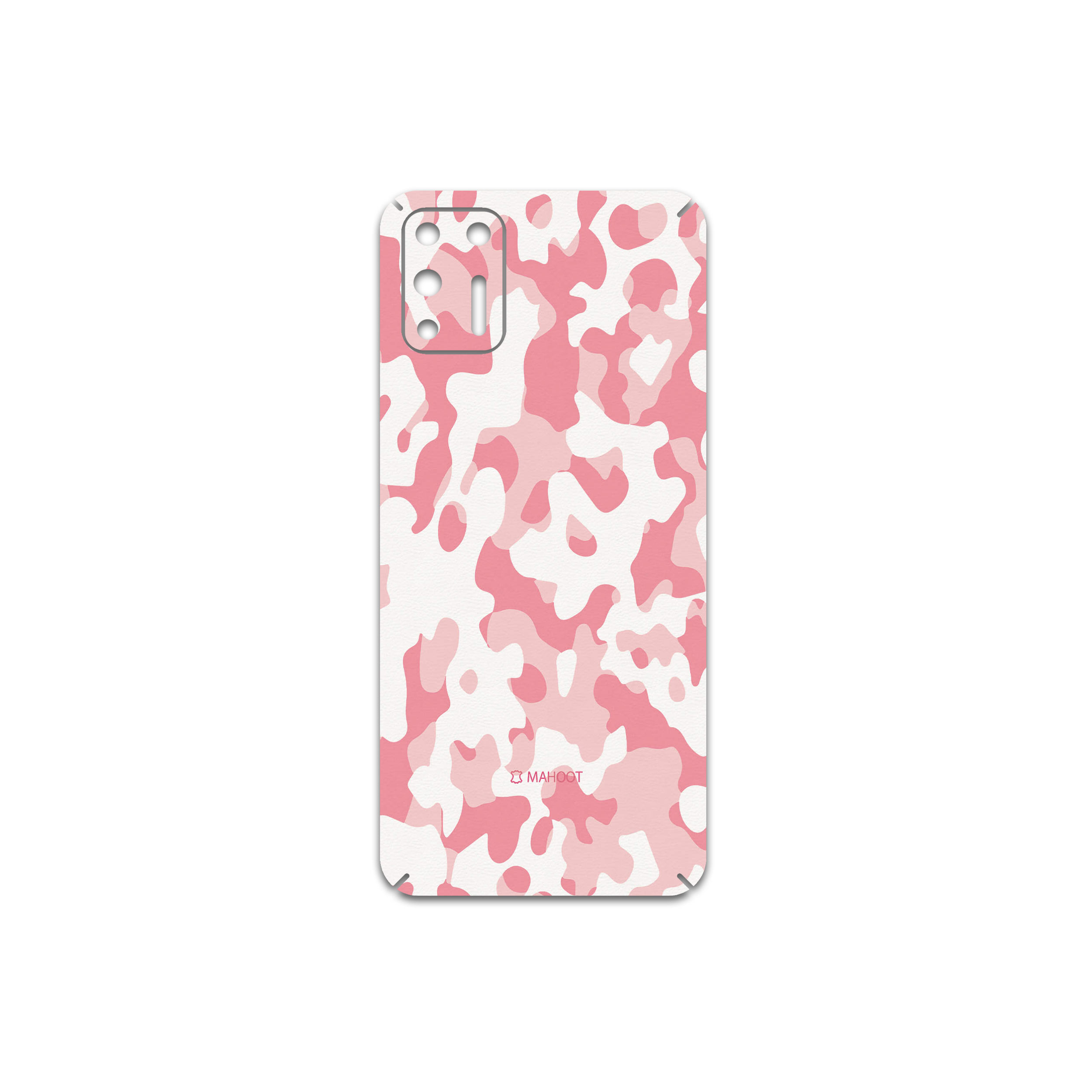 برچسب پوششی ماهوت مدل Army-Pink مناسب برای گوشی موبایل موتورولا Moto G9 Plus