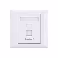 Face Plate تک پورت Rapiton مدل RP-FP1-1 - فروشگاه اینترنتی طیف سنتر