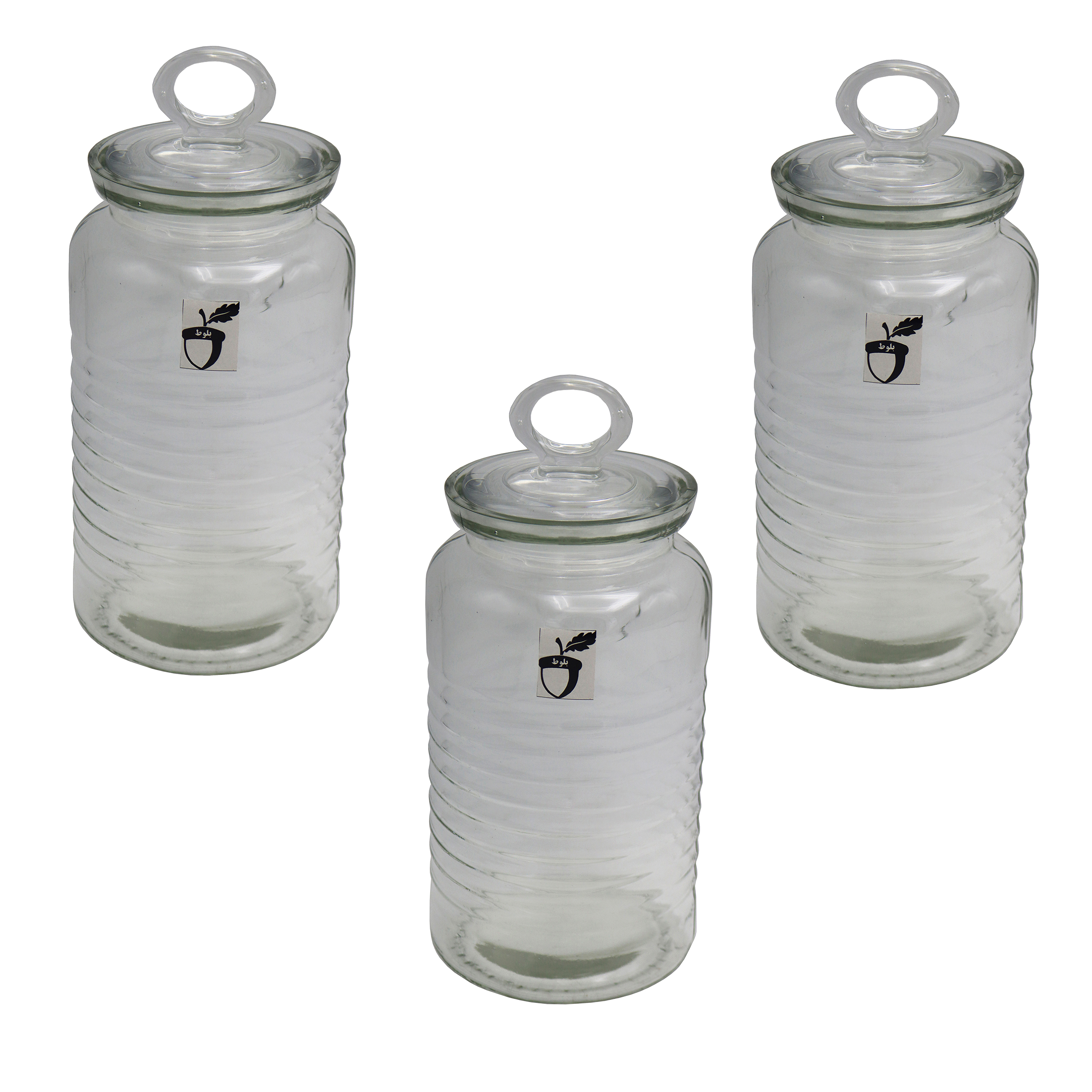 بانکه مدل بلوط کد YP-SIZE1-1.9L مجموعه 3 عددی