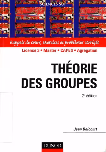 خرید و دانلود نسخه کامل کتاب Théorie des groupes