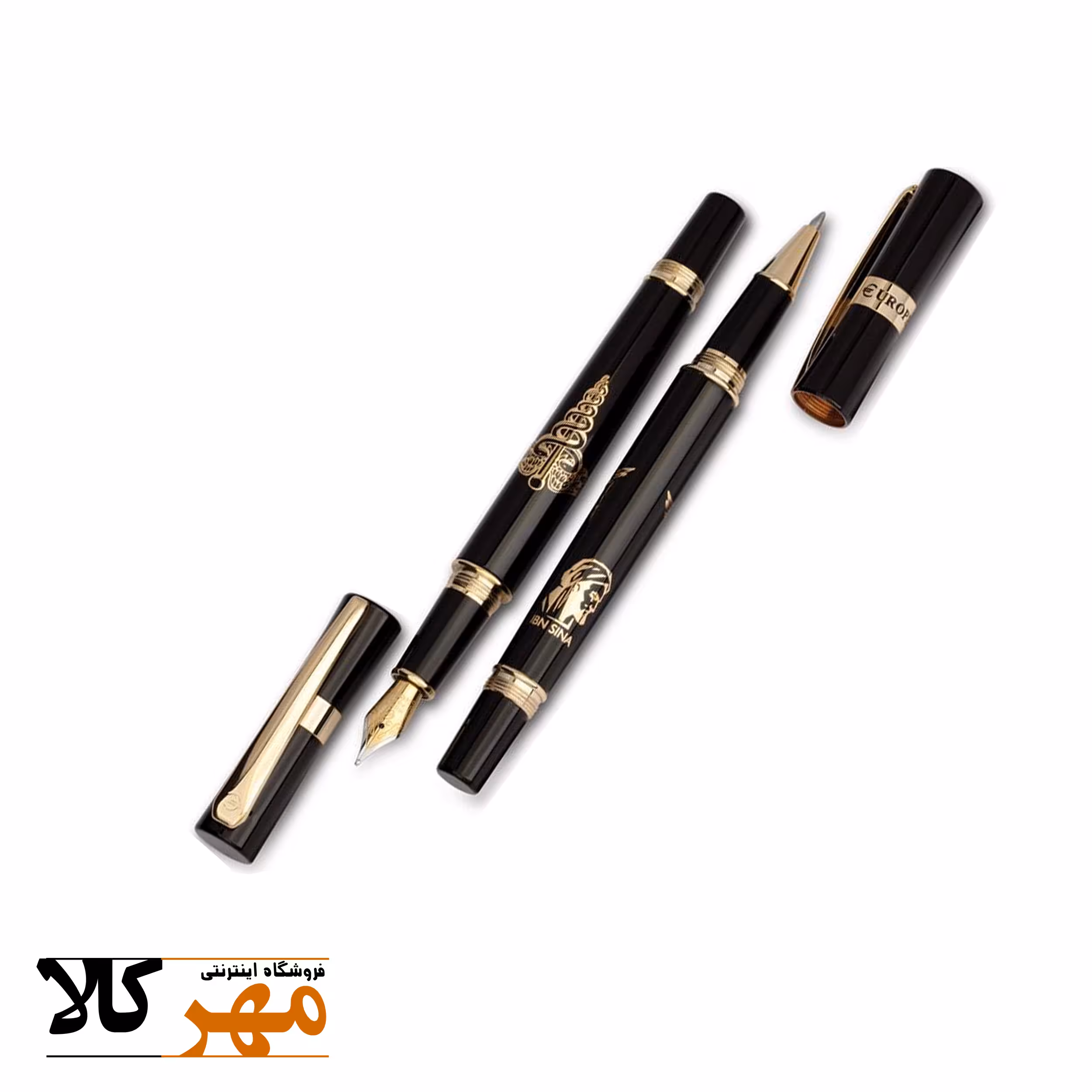 قلم ست خودنویس و روان نویس ابن سینا EUROPEN مدل IBN-SINA