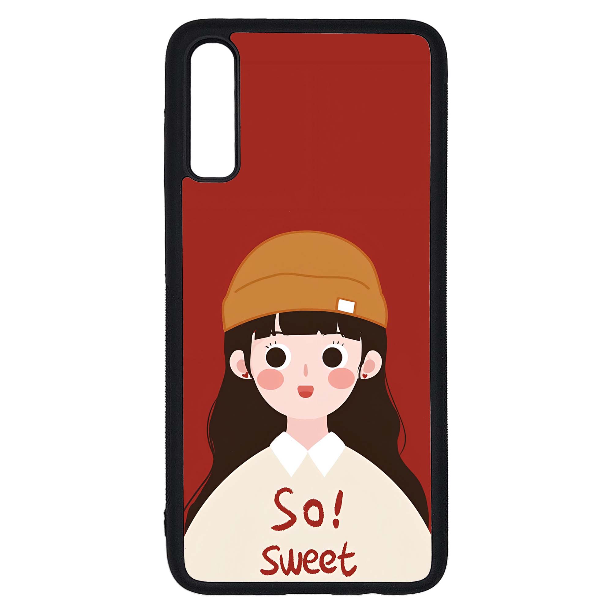 کاور طرح دختر کد G-101 مناسب برای گوشی موبایل سامسونگ Galaxy A70 / A70s | دیجی قاب دونی