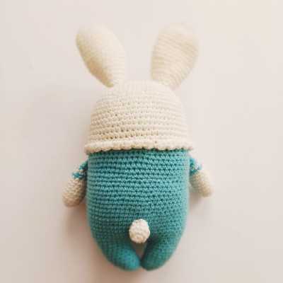 عروسک بافتنی مدل خرگوش کد ۱۵۵