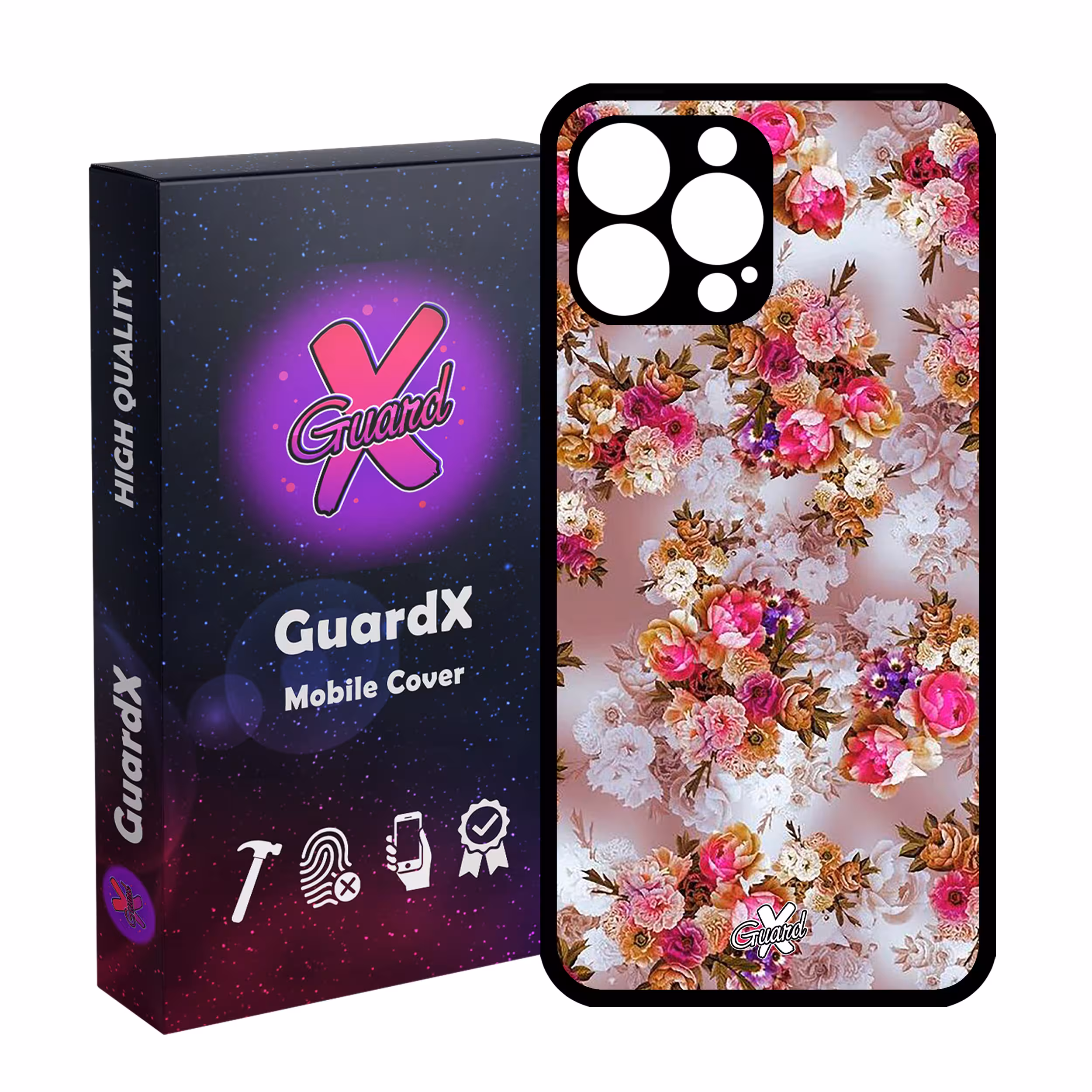 کاور گارد ایکس طرح گل مدل 10333 مناسب برای گوشی موبایل اپل iPhone 13 Pro Max