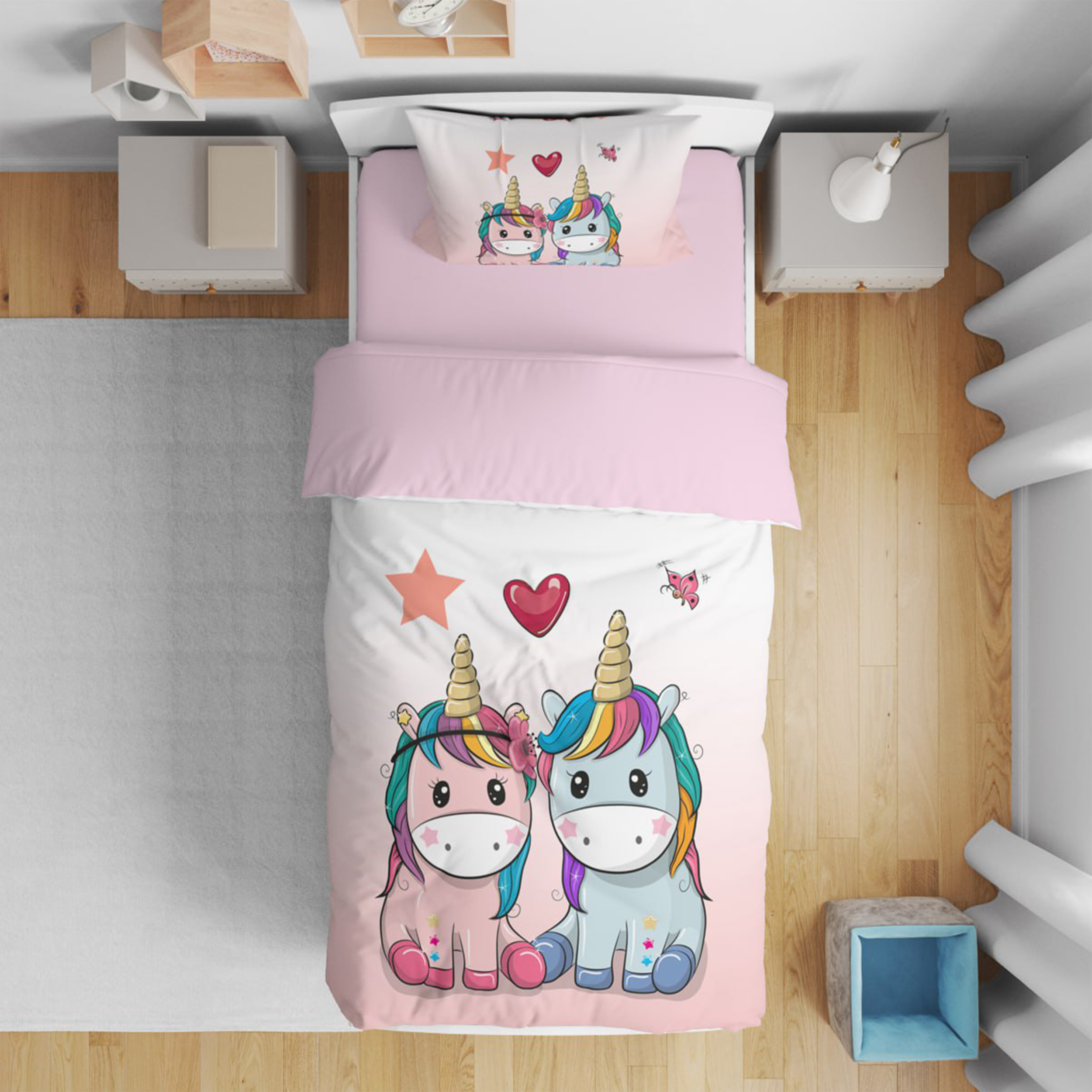 سرویس روتختی مدل 4230 یکنفره 5 تکه