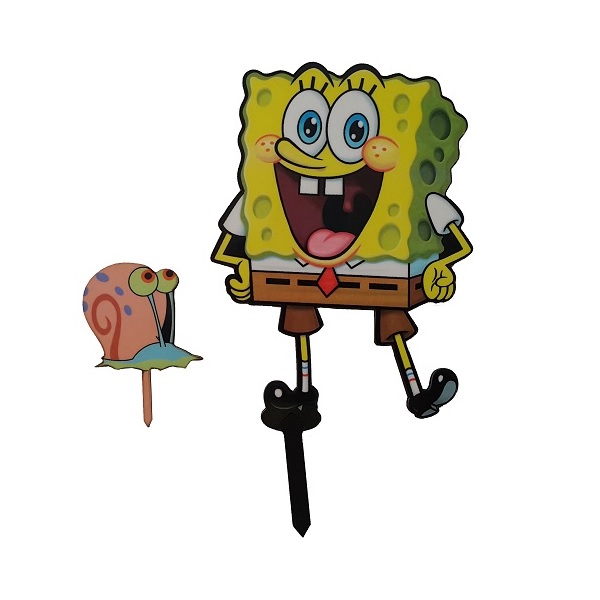 ابزار تزیین کیک به گز مدل باب اسفنجی مجموعه 2 عددی