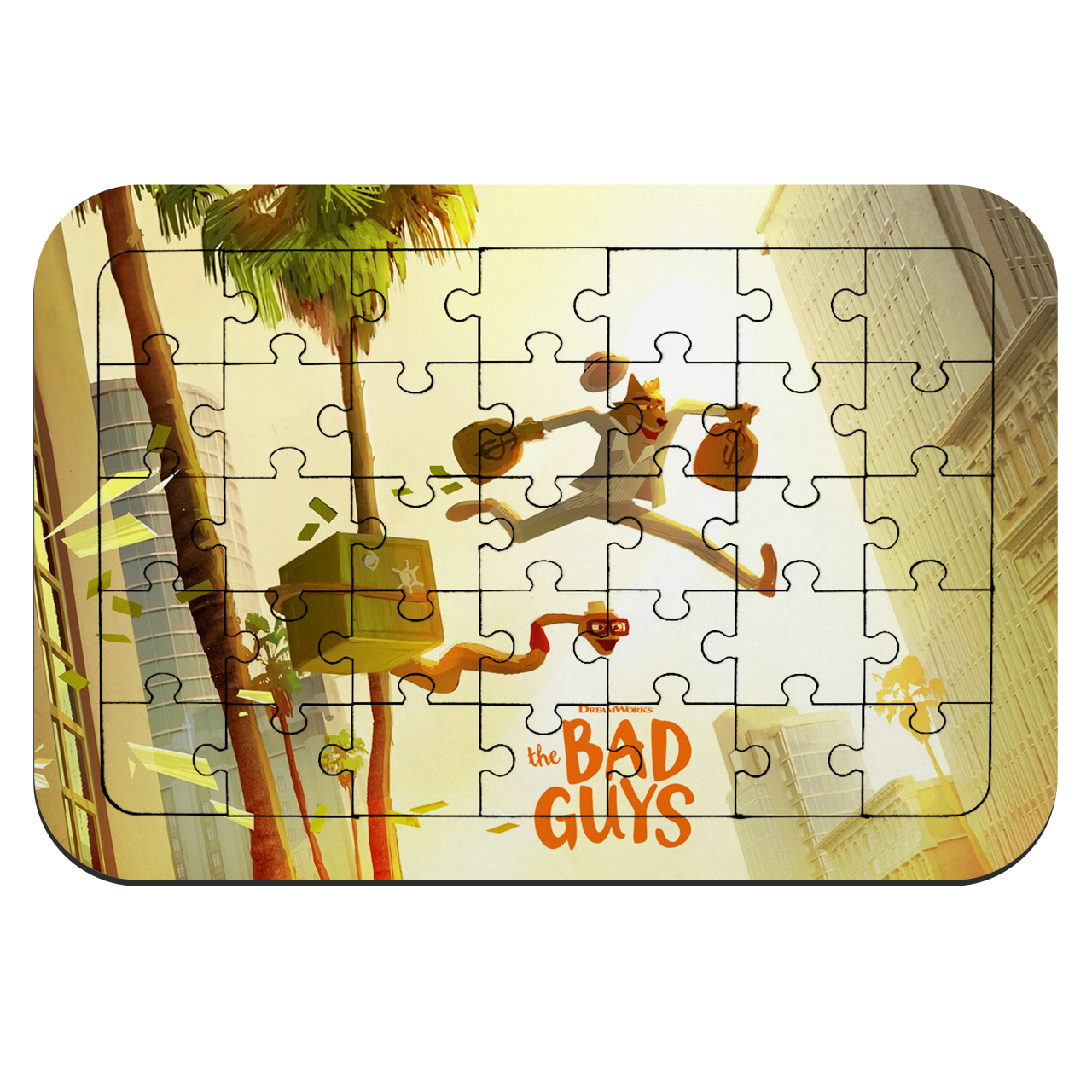  پازل 35 تکه طرح انیمیشن بدسابقه ها کد NI2334