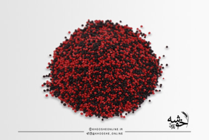 ترافل شنی ریز میکس قرمز،مشکی کد 001