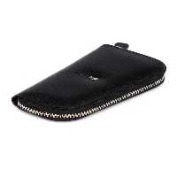 جلیقه کلید مشکی مردانه و زنانه چرمی سیاه A97 اورجینال Tergan