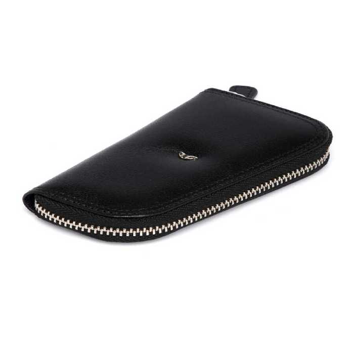 جلیقه کلید مشکی مردانه و زنانه چرمی سیاه A97 اورجینال Tergan