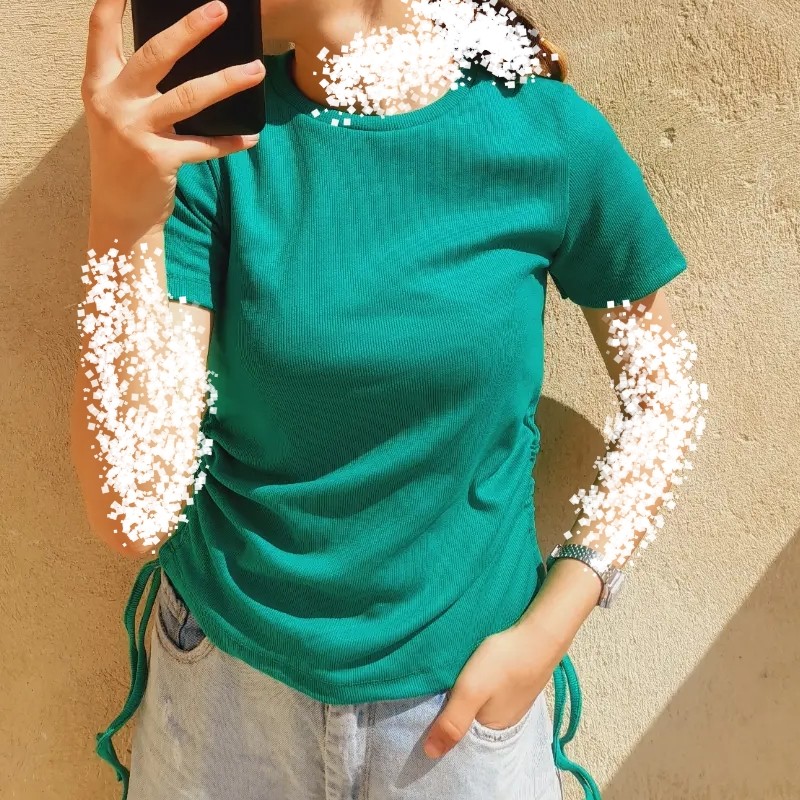 کراپ کبریتی زنانه و دخترانه سایز بندی 36تا42